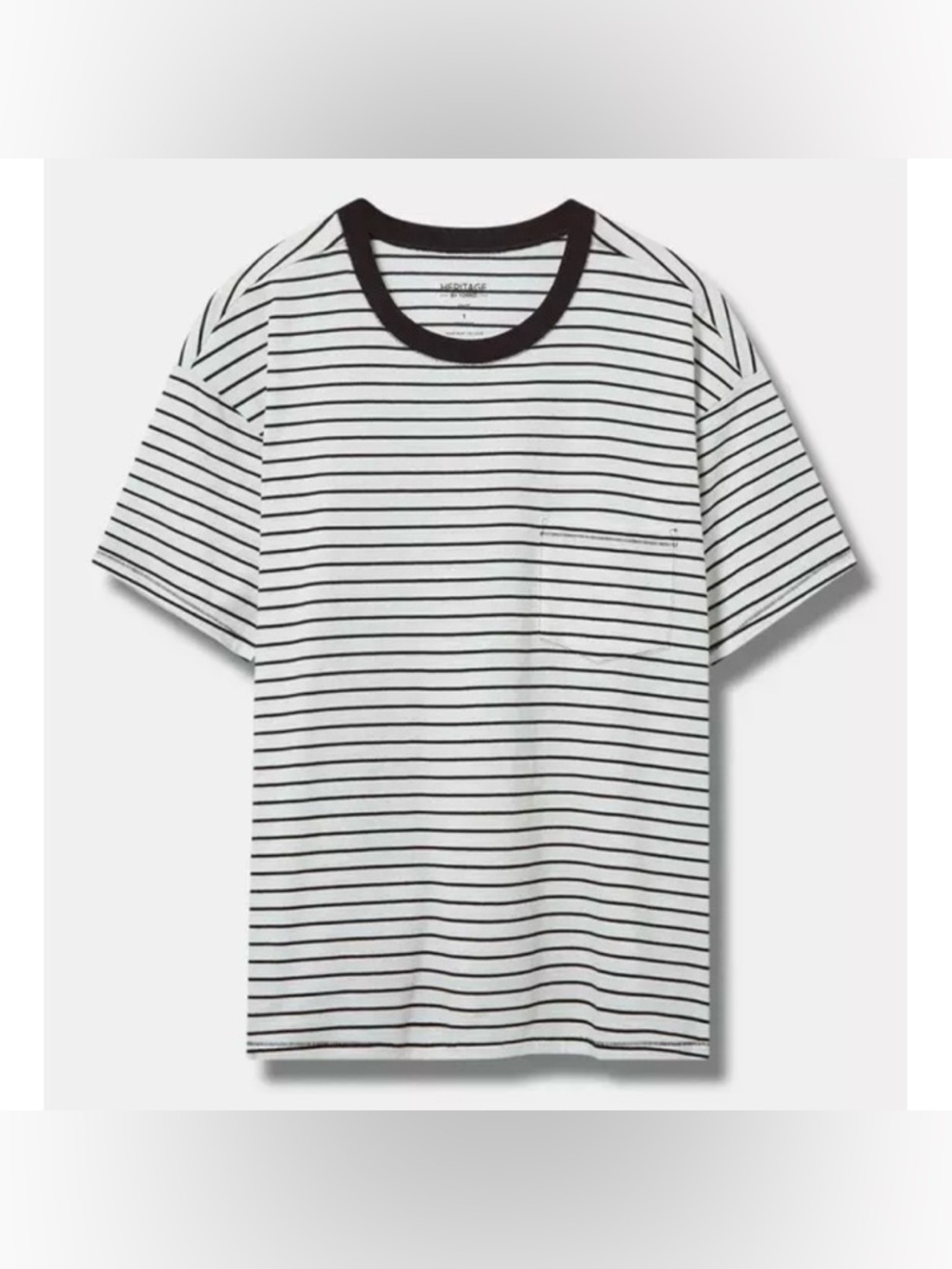 Torrid Relaxed Vintage Cotton Jersey Crew Neck Pocket Tee Size 5X